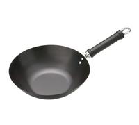 World Of Flavours Oriental Carbon Steel 26.5cm Non-Stick Phenolic Handled Wok