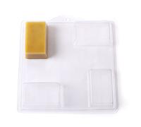 World Of Moulds 4 Cavity Rectangle Soap/Bath Bomb Mould Mold A16