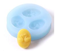 World Of Moulds S'embrassant cygnes Fondant Moule en Silicone 3 pièces
