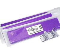 World of Nails-Design Buffer Bloc de ponçage avec 36 disques abrasifs 120 + planche