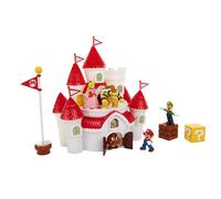 World Of Nintendo Deluxe Playset Super Mario Champignon Royaume Château Jakks Pa
