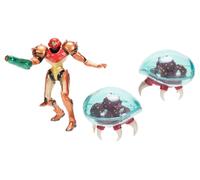 World Of Nintendo Metroid Mini Figurine 3-pack Samus Bounty Hunter 6 Cm Jakks Pa