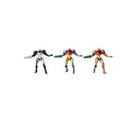 World of Nintendo - Pack 3 figurines Metroid Chozo Power Suits 6 cm
