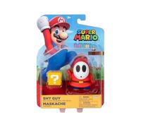 World of Nintendo - Super Mario Bros - Figurine articulée 10.2cm - Figures Red Shy Guy avec Bloc Question
