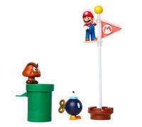 World Of Nintendo Super Mario Diorama De La Plaine Du Grand Chêne