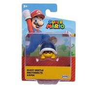 World of Nintendo - Super Mario - Figurine articulée 4cm - Buzzy Beetle/Bruyinsecte