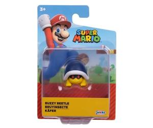 World of Nintendo - Super Mario - Figurine articulée 4cm - Buzzy Beetle/Bruyinsecte