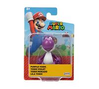 World of Nintendo - Super Mario - Figurine articulée 6.3cm - Personnage Yoshi Violet