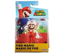World of Nintendo - Super Mario - Figurine articulée 6.5cm - Personnage Mario de feu