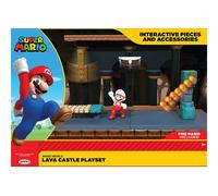 World Of Nintendo Super Mario Playset Lava Castle