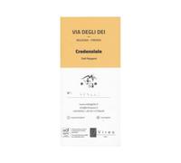 World of Pilgrims Via degli Dei Credenziale - Passeport de pèlerinage officiel (Trail Passport) - Cahier de randonnée pour la route Bologna-Firenze - Avec carte des étapes