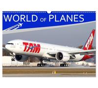 World of Planes (Wall Calendar 2026 DIN A3 landscape), CALVENDO 12 Month Wall Calendar: This calendar contains stunning aircraft photos in many interesting light situations and perspectives.