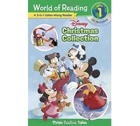 Disney – World of Reading: Collection de Noël 3-en-1 – Niveau 1 – Livre avec CD