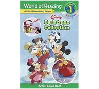 Disney – World of Reading: Collection de Noël 3-en-1 – Niveau 1 – Livre avec CD