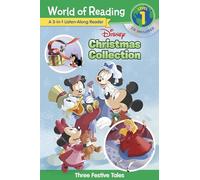 World of Reading Disney Christmas Collection 3-in-1 Listen-Along Reader (Level 1): 3 Festive Tales with CD!