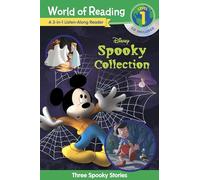Disney – World of Reading: Spooky Collection – 3 en 1, 3 histoires effrayantes – Niveau 1 – avec CD