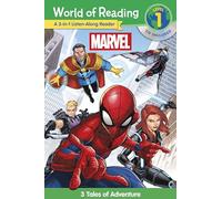 World of Reading Marvel 3-in-1 Listen-Along Reader (World of Reading Level 1): 3 Tales of Adventure with CD!