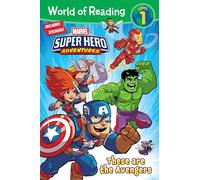 World Of Reading Super Hero Adventures These are the Avengers Level 1 by By artist Derek Laufman Inconnu (Auteur)