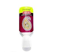 World of Sparkles Fevicryl Colle pour tissu pour strass acryliques vêtements chaussures lavable en machine 30 ml - Blanc