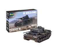 World Of Tanks : Pz.kpfw. III Ausf.l 1:72 Plastique Model Kit Revell