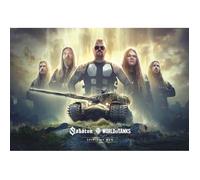 World of Tanks Sabaton - Puzzle du groupe en édition limitée, 1000 pièces