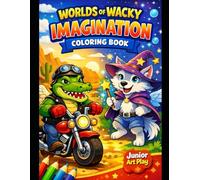 World Of Wacky Imagination: A Fun and Creative Coloring Book for Relaxation
