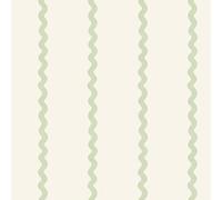 World of Wallpaper Do The Wiggle 50476 Papier peint à rayures effet peint amusant et ludique pour enfants Idéal pour les crèches, les salles de jeux et la décoration de la chambre à coucher Vert