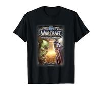 World of Warcraft Battle for Azeroth Vintage Logo T-Shirt, Homme, Noir, 5XL