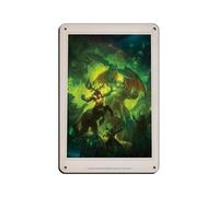 World of Warcraft Chronicle - Poster rétro en métal pour elle et lui - Décoration murale - 20 x 30 cm