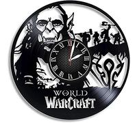 World of Warcraft Disque Vinyle Rétro Horloge Murale Anniversaire Nouvel an Noël Cadeau d'anniversaire Personnalité Creative Home Design