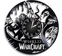World of Warcraft Disque Vinyle Rétro Horloge Murale Anniversaire Nouvel an Noël Cadeau d'anniversaire Personnalité Creative Home Design
