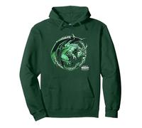 World of Warcraft Dragonflight Ysera The Awakened Logo Sweat à Capuche, Unisexe pour Adultes, Vert Forêt, XL