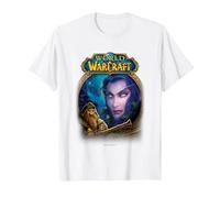 World of Warcraft Epic Tyrande Whisperwind Big Chest Poster T-Shirt, Homme, Blanc, XXL