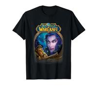 World of Warcraft Epic Tyrande Whisperwind Big Chest Poster T-Shirt, Homme, Noir, L