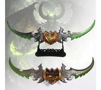 World of Warcraft Kriegsgleve by Azzinoth Ouvre-lettre avec support, 27 cm, accessoire pour maison et bureau, cadeau et marchandise pour fans et collectionneurs