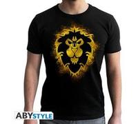 WORLD OF WARCRAFT - Tshirt Alliance - homme black XL G