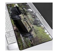 World of Warships Tapis de Souris XL 800x300mm Hydrorésistant Anime Mouse Pad Grand Tapis de Souris Gamer avec Base en Caoutchouc Anti-Glissant Surface Texturée pour Ordinateur et PC, A