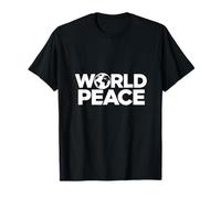 World Peace Classic Globe Unity Harmony Movement T-Shirt