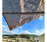 World PLANTIL Voile d'Ombrage en Fibre de Coco - Toile/Filet pour Jardin, Patio, Terrasse - 100% Naturel et Écologique - 60% d'Ombrage (Triangle 3,5 x 3,5 x)
