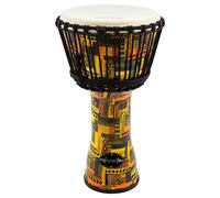 World Rhythm - Djembe Tambour - Synthétique 10 Pouces - Orange - MDJ002-OR