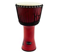 World Rhythm - Djembe Tambour - Synthétique 11 Pouces - Rouge - MDJ003-RD