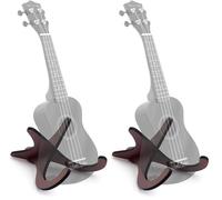 World Rhythm Support pour ukulélé en bois (Lot de 2)