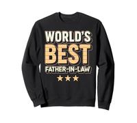 World’s Best Father-in-Law Ever Retro Grunge Sweatshirt