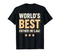 World’s Best Father-in-Law Ever Retro Grunge T-Shirt
