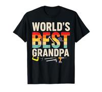 World’s Best Grandpa Retro Tools Father’s Day T-Shirt