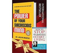 World’s Best Inspirational Books to Change Your Life in English - How to Stop Worrying & Start Living + The Power Of Your Subconscious Mind ( Set of 2 Books)