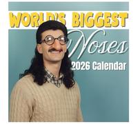 World’s Biggest Noses 2026 Calendar: Twelve Months of Humor, Character, and Confidence, Legendary Profiles Collection