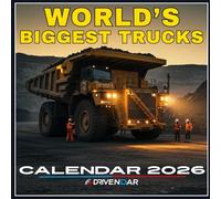 World’s Biggest Trucks Calendar 2026: Titans of Transport Planner, Largest Rigs in One Year