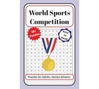 World Sports Word Search Book: Word Search Puzzle with Easy to Read Print about World Sports, Sports & Team Sports, and more | 6x9 inches 120 pages | ... Gift for vacations, holidays and relaxation
