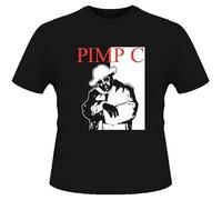 World Star Hiphop Pimp C UGK Underground Kingz Hip Hop Rap Unisex 100% Cotton Short-Sleeve T-Shirts Black XXL